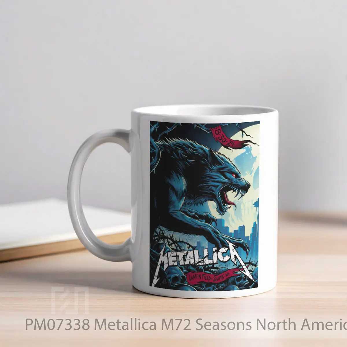 Mug Metallica M72 Seasons North American Tour 2024 Seattle 1 MPM07338 - All-side / Desain