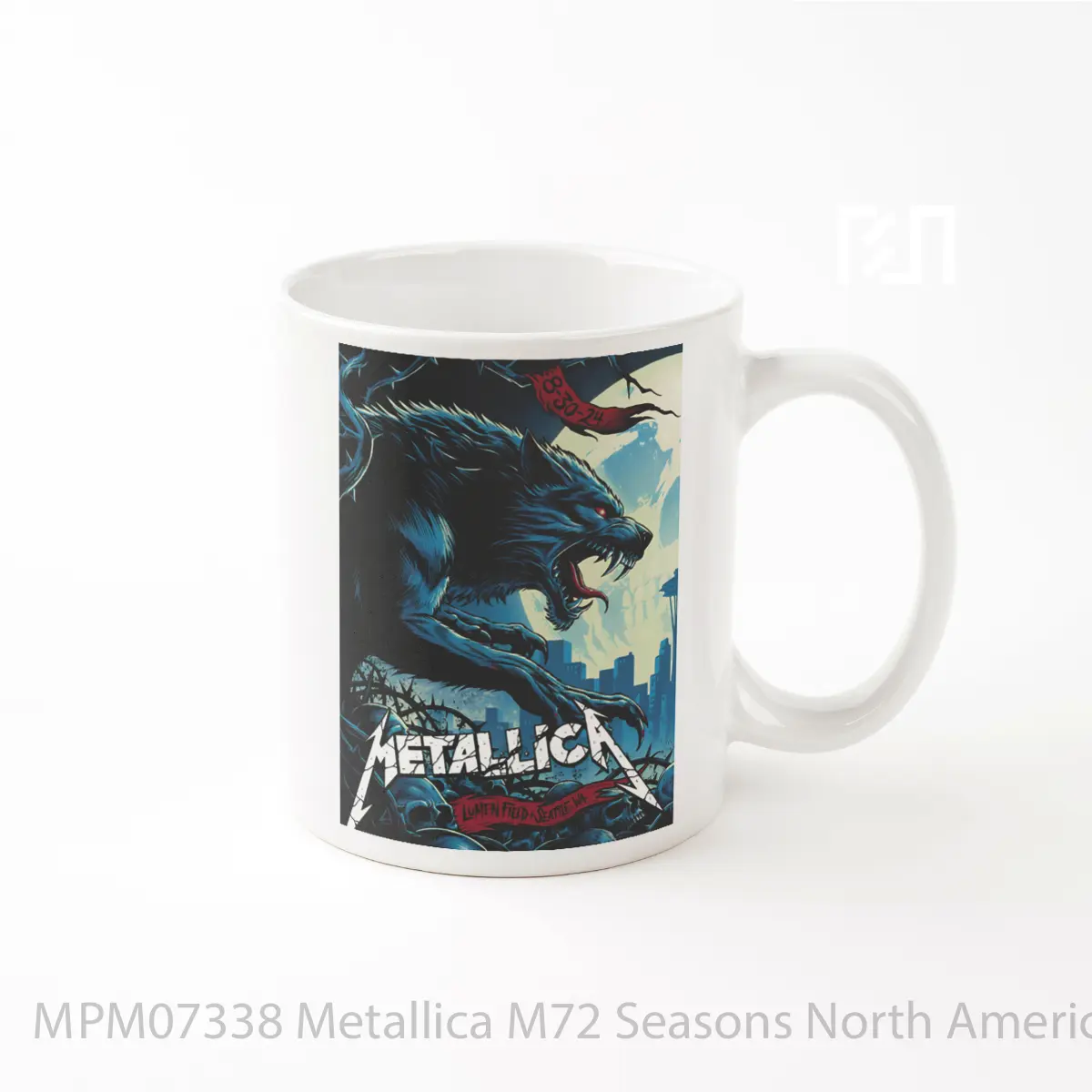 Mug Metallica M72 Seasons North American Tour 2024 Seattle 1 MPM07338