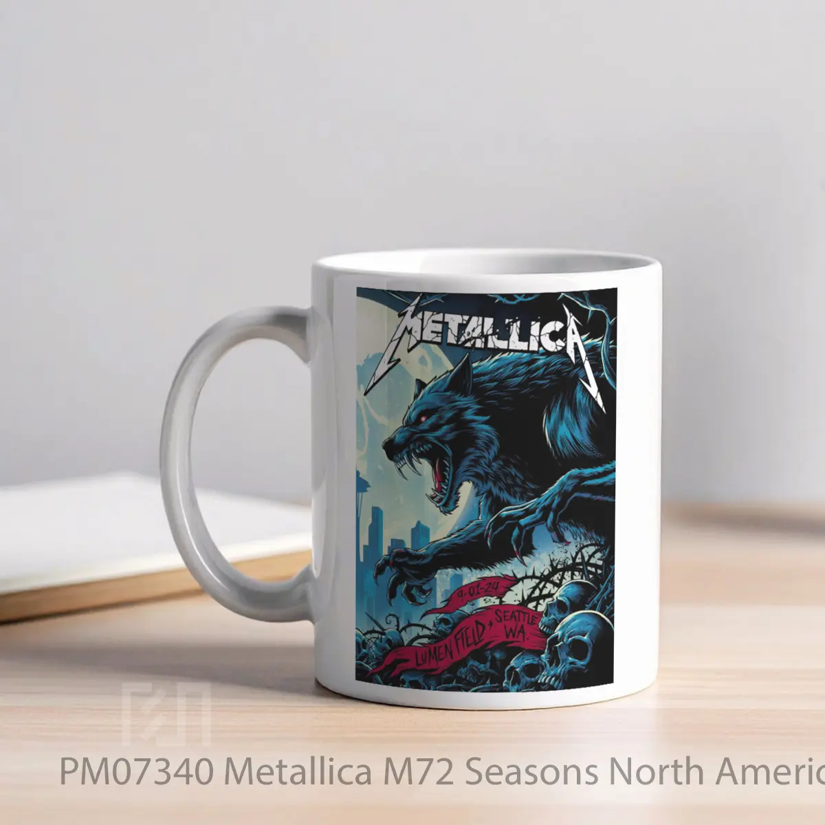 Mug Metallica M72 Seasons North American Tour 2024 Seattle MPM07340 - All-side / Desain