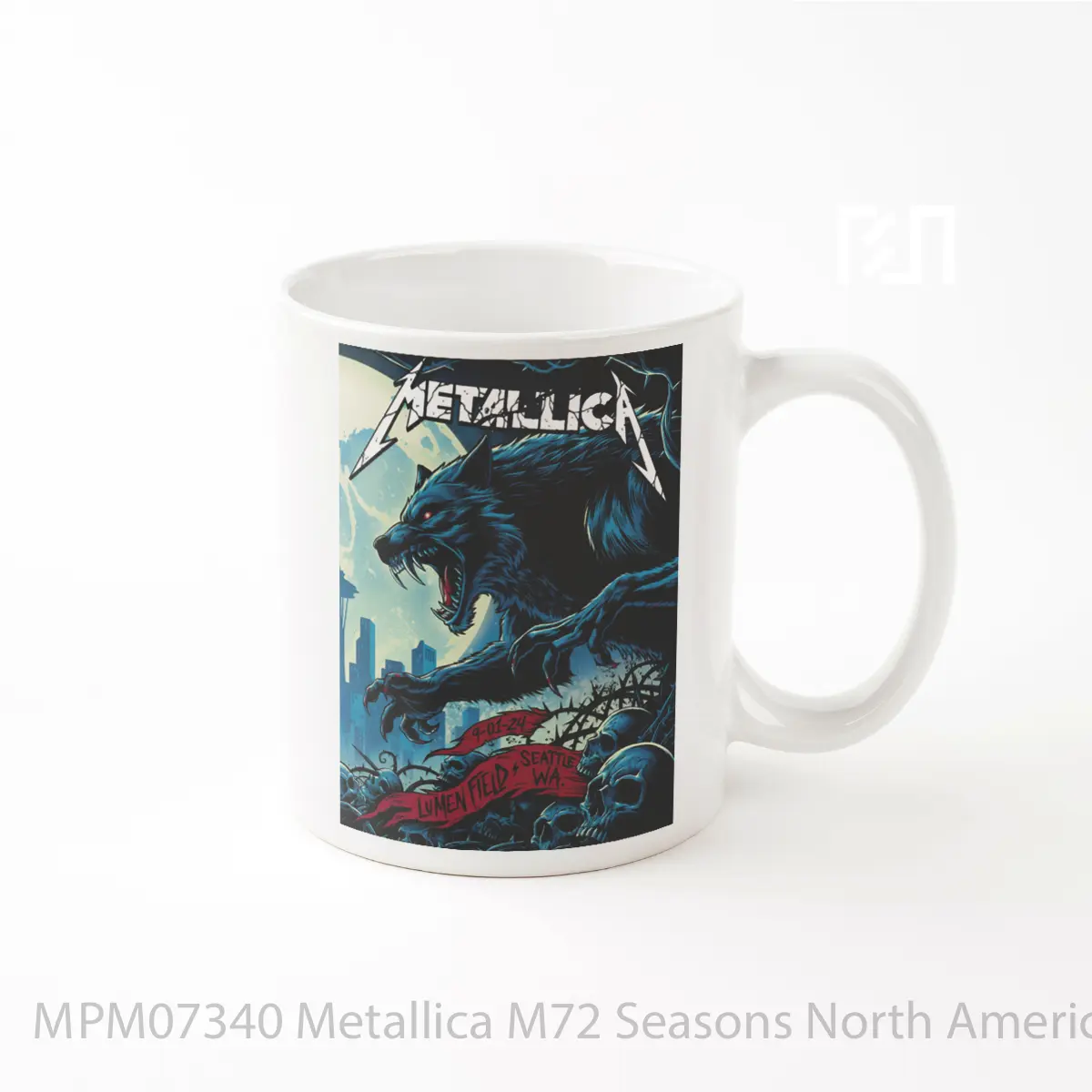 Mug Metallica M72 Seasons North American Tour 2024 Seattle MPM07340