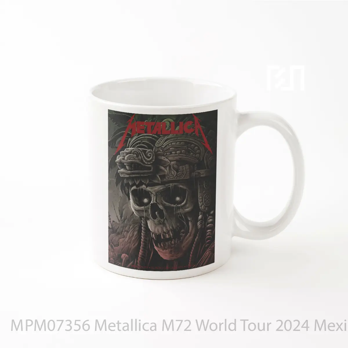 Mug Metallica M72 World Tour 2024 Mexico City Estadio Gnp Seguros 22 September MPM07356
