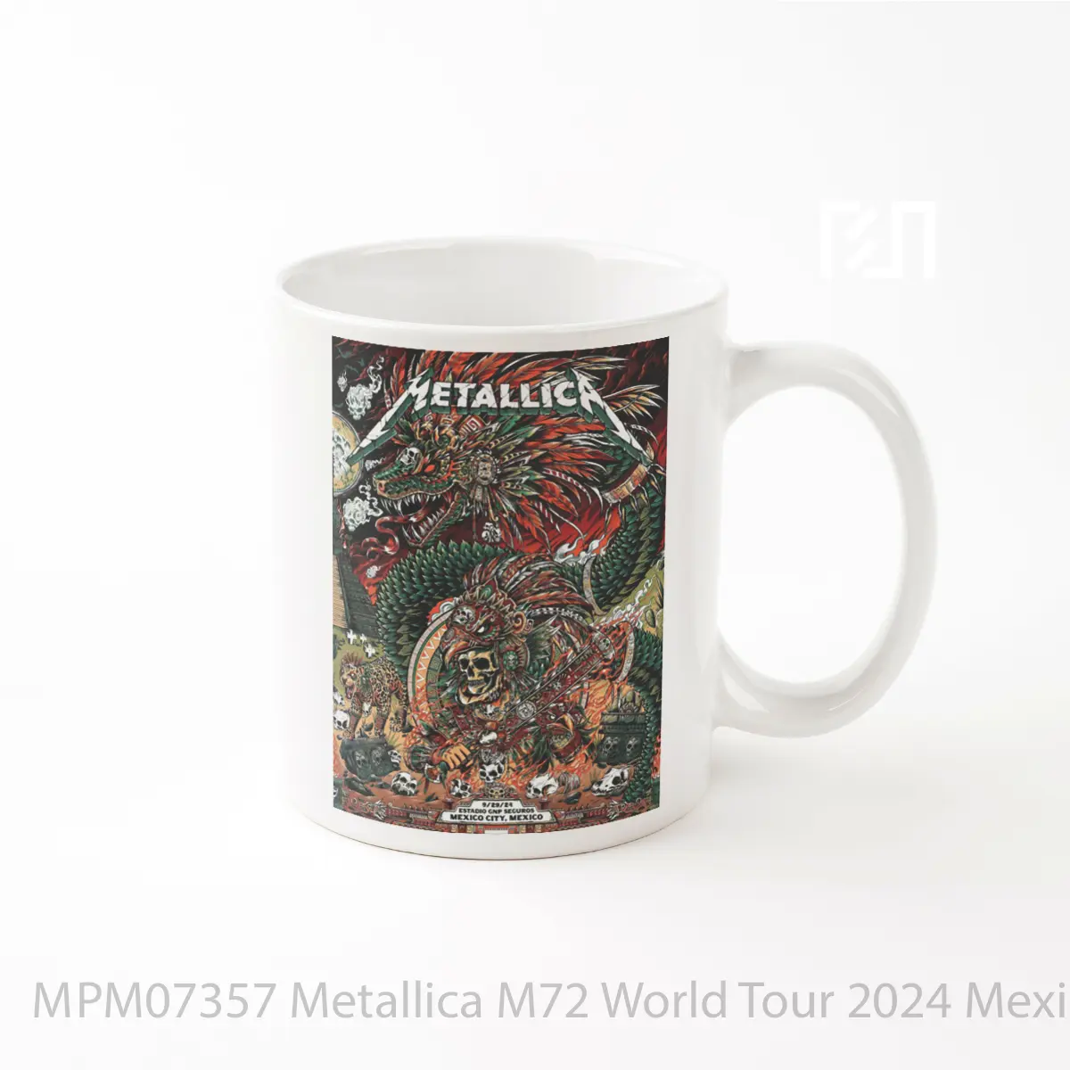 Mug Metallica M72 World Tour 2024 Mexico City Variant MPM07357