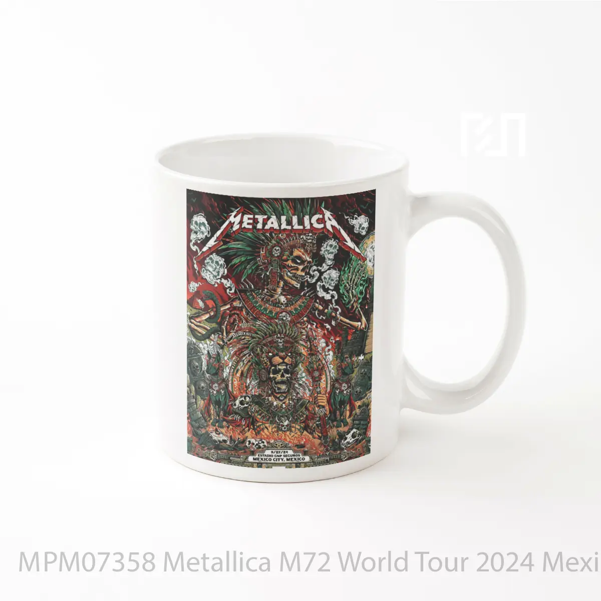 Mug Metallica M72 World Tour 2024 Mexico City MPM07358
