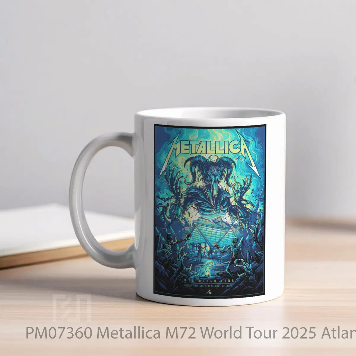 Mug Metallica M72 World Tour 2025 Atlanta Mercedes Benz Stadium MPM07360 - All-side / Desain