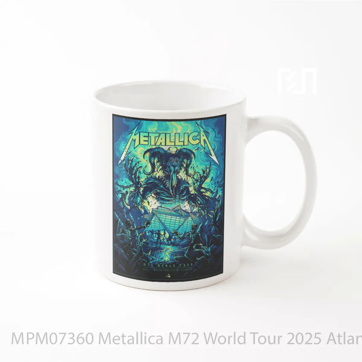 Mug Metallica M72 World Tour 2025 Atlanta Mercedes Benz Stadium MPM07360