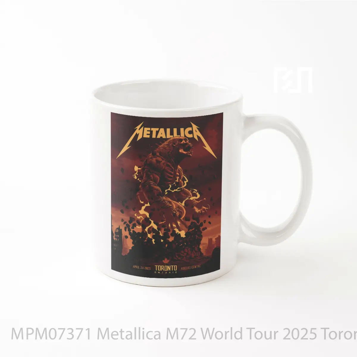 Mug Metallica M72 World Tour 2025 Toronto Rogers Centre 24 April 2025 MPM07371