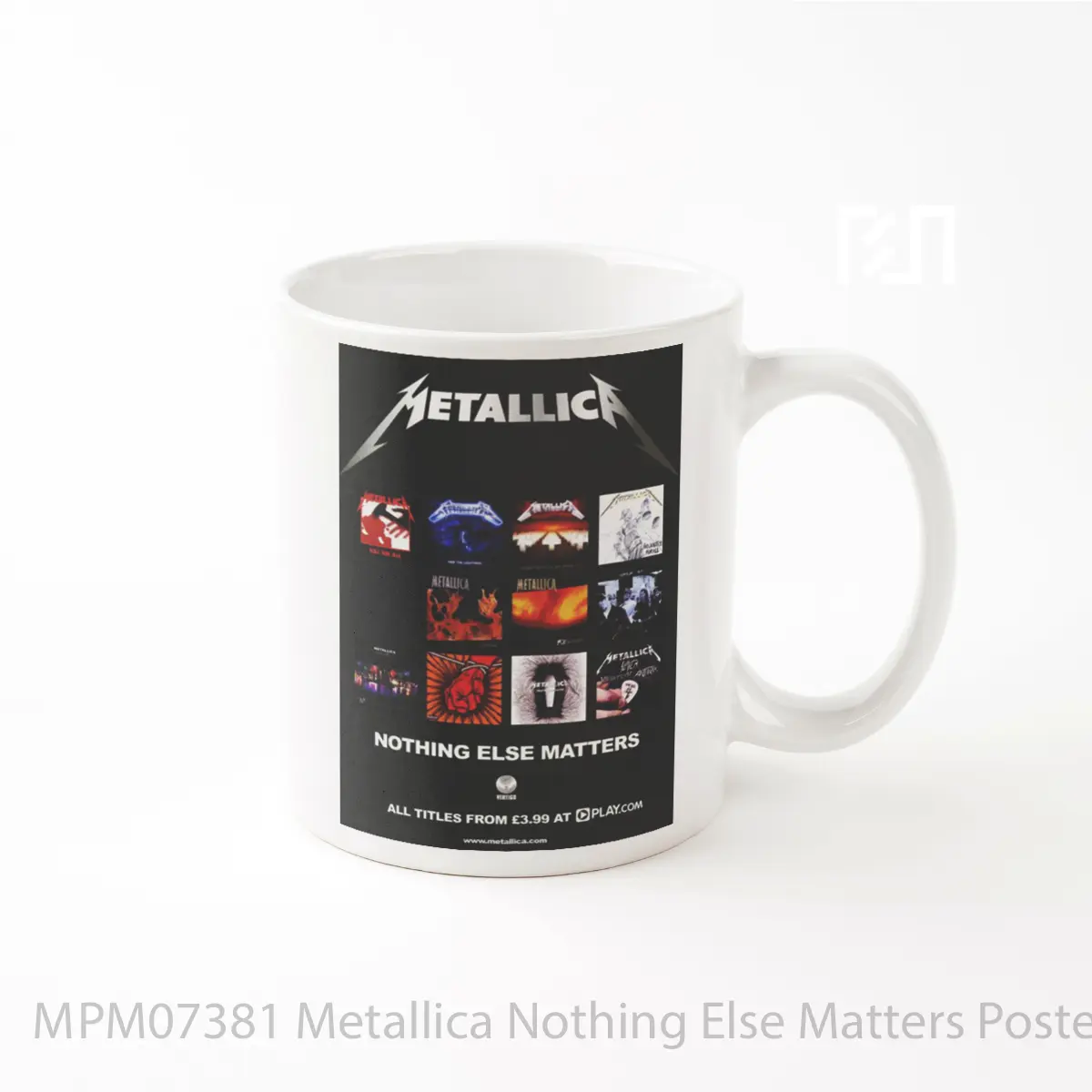 Mug Metallica Nothing Else Matters MPM07381