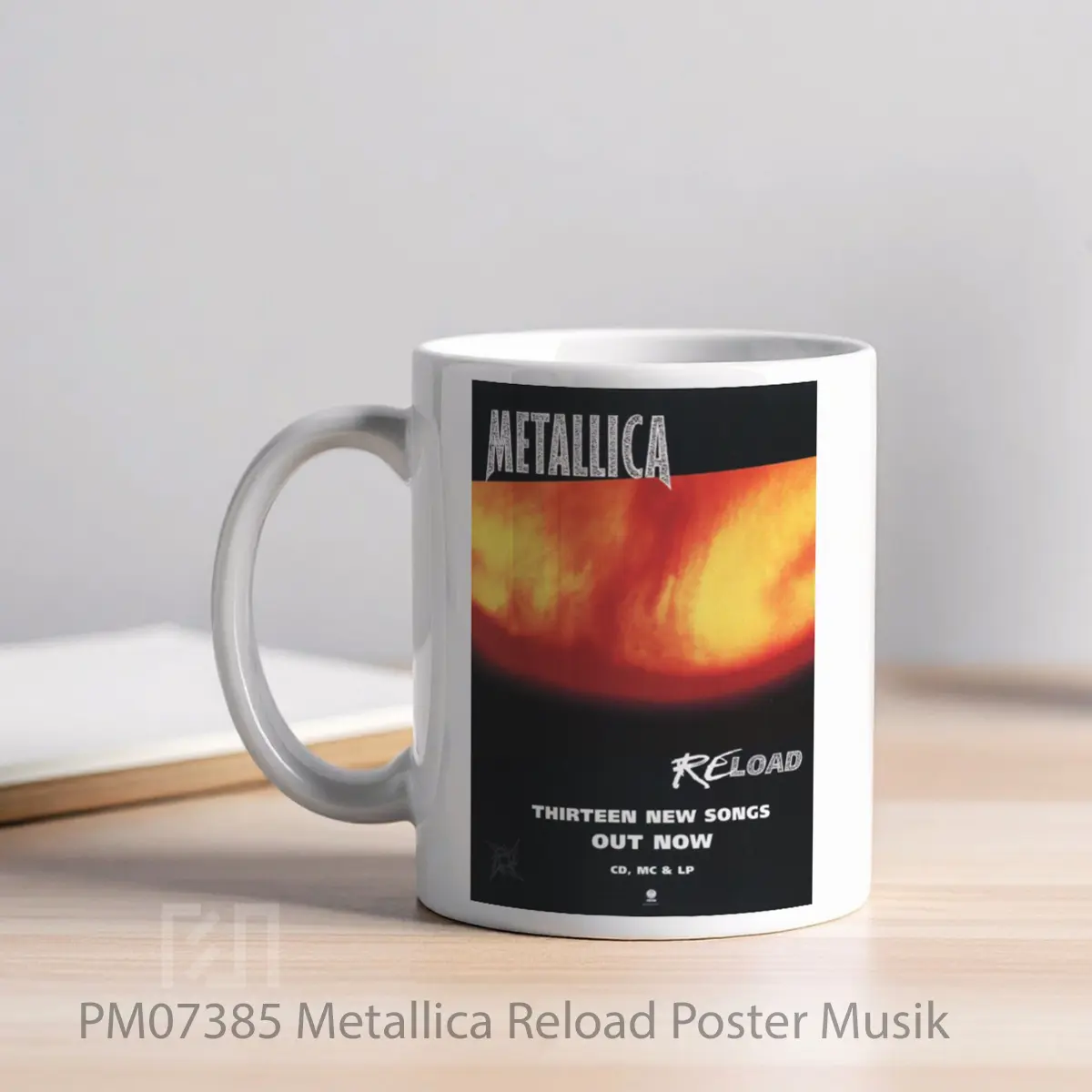 Mug Metallica Reload MPM07385 - All-side / Desain