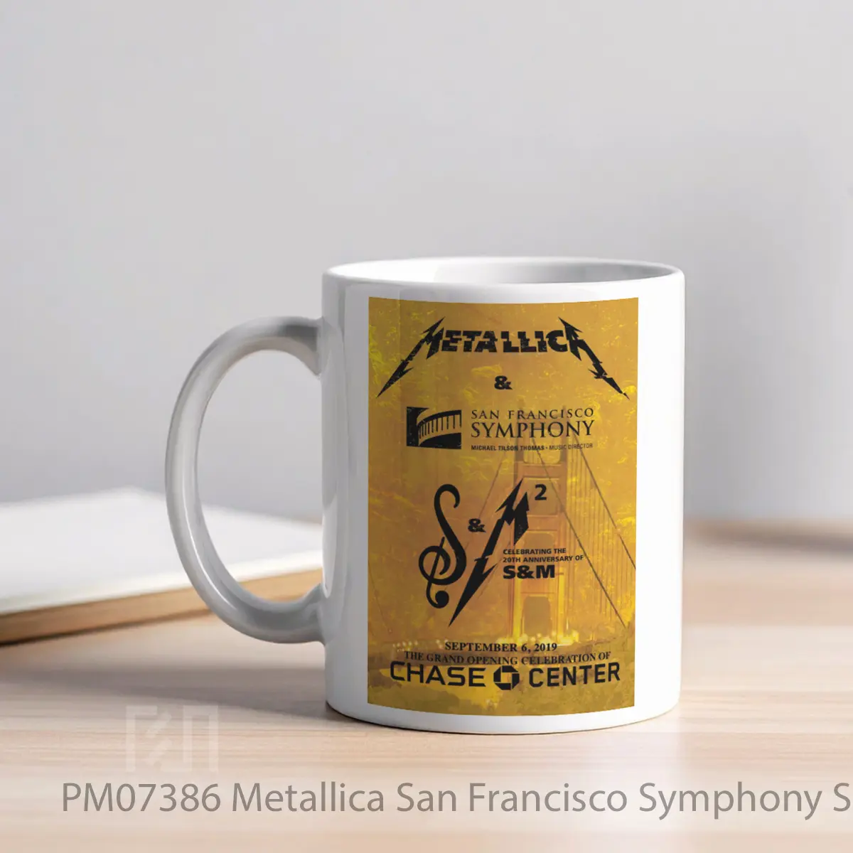 Mug Metallica San Francisco Symphony S M 2 20th Anniversary Show MPM07386 - All-side / Desain