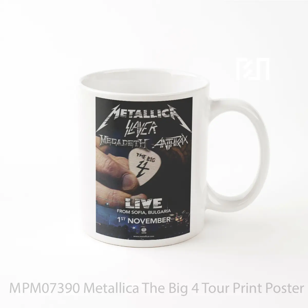 Mug Metallica The Big 4 Tour Print MPM07390