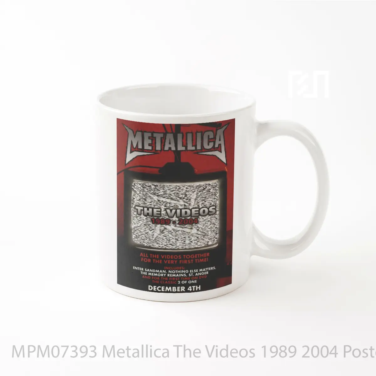 Mug Metallica The Videos 1989 2004 MPM07393