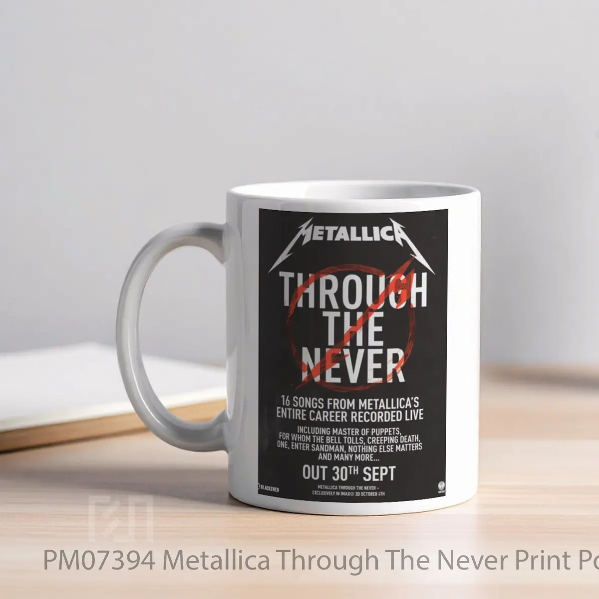 Mug Metallica Through The Never Print MPM07394 - All-side / Desain