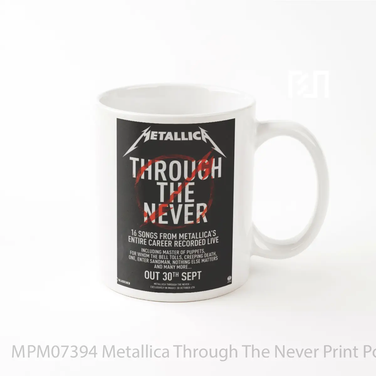 Mug Metallica Through The Never Print MPM07394