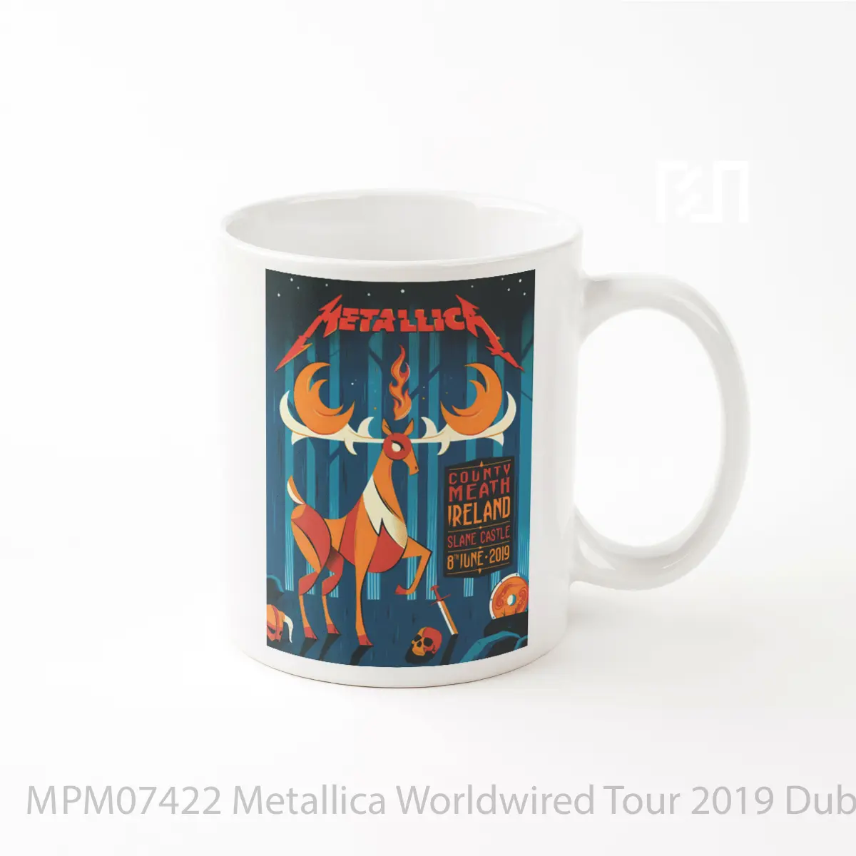 Mug Metallica Worldwired Tour 2019 Dublin Slane Castle MPM07422