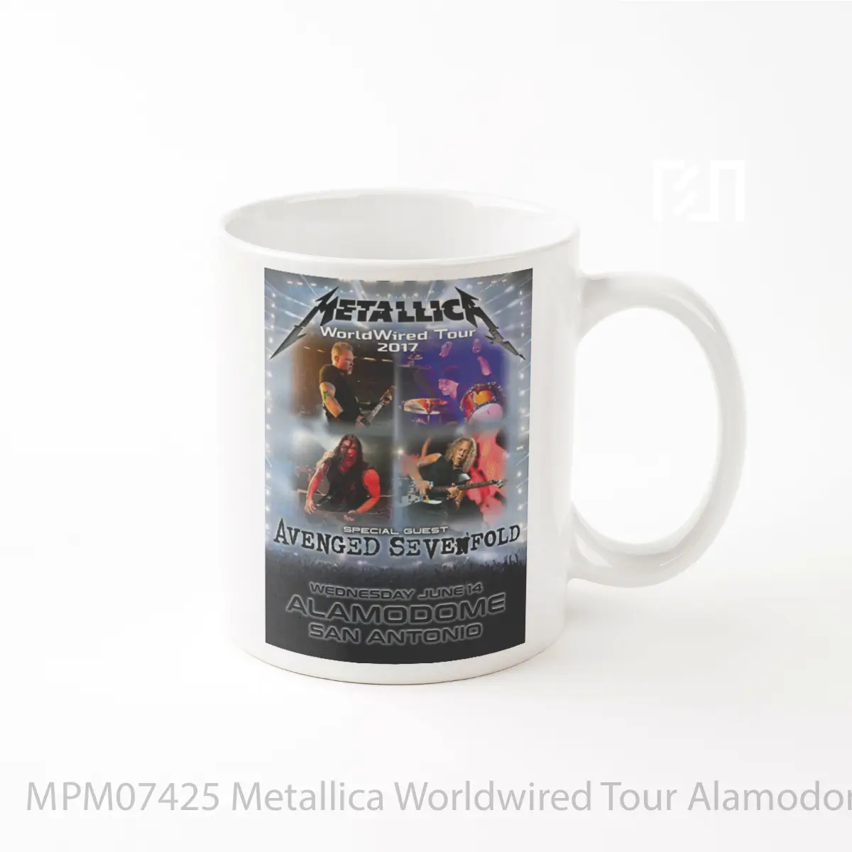 Mug Metallica Worldwired Tour Alamodome San Antonio J MPM07425