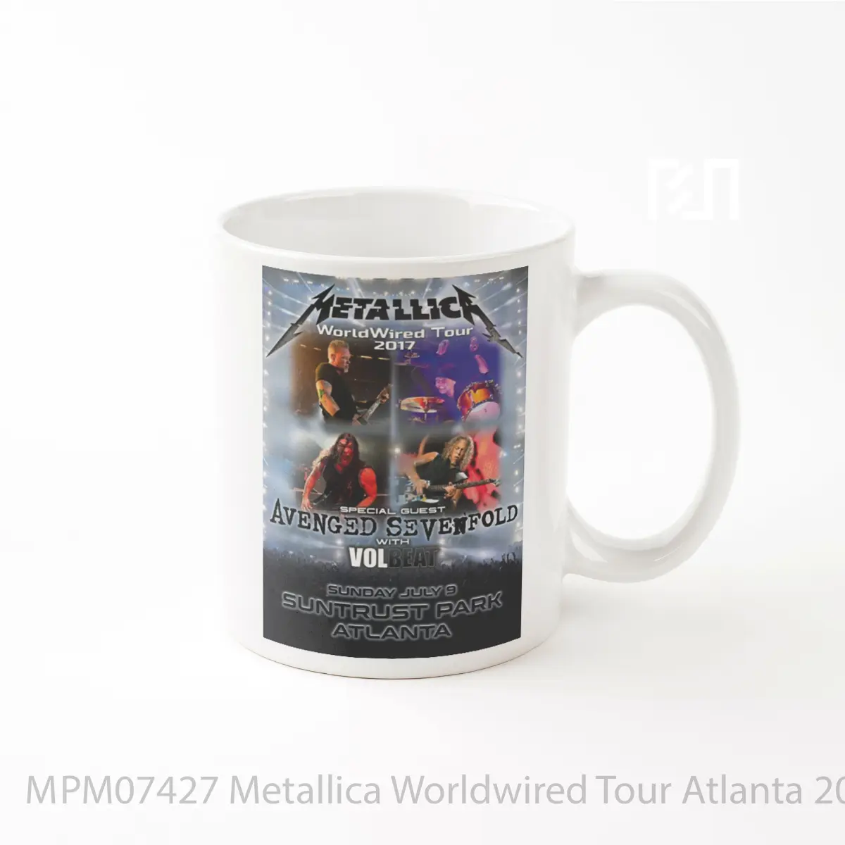 Mug Metallica Worldwired Tour Atlanta 2017 MPM07427