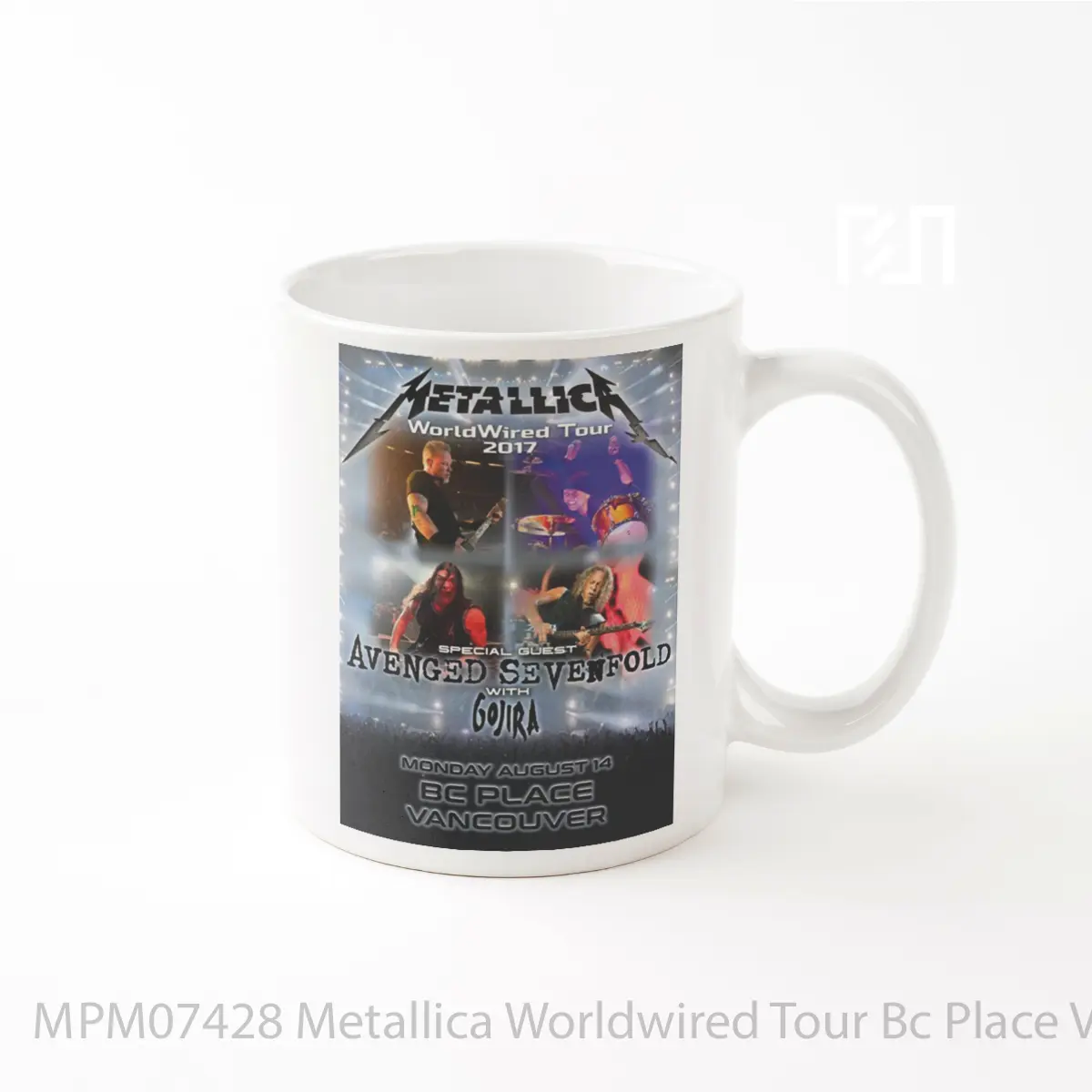 Mug Metallica Worldwired Tour Bc Place Vancouver MPM07428