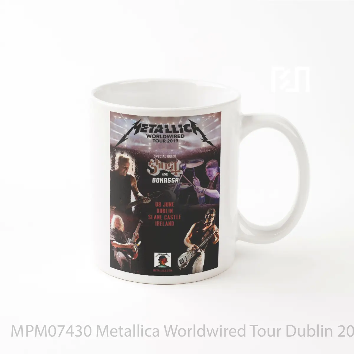 Mug Metallica Worldwired Tour Dublin 2019 MPM07430
