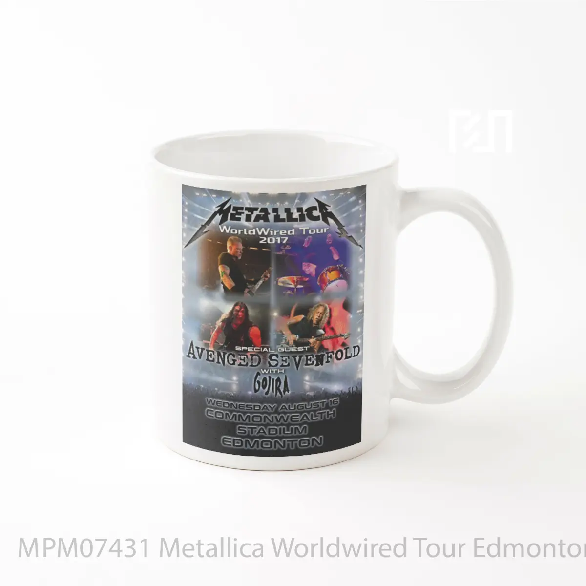 Mug Metallica Worldwired Tour Edmonton MPM07431