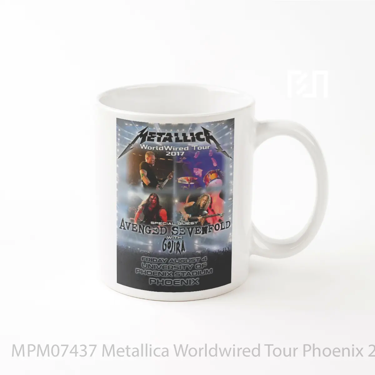 Mug Metallica Worldwired Tour Phoenix 2017 MPM07437