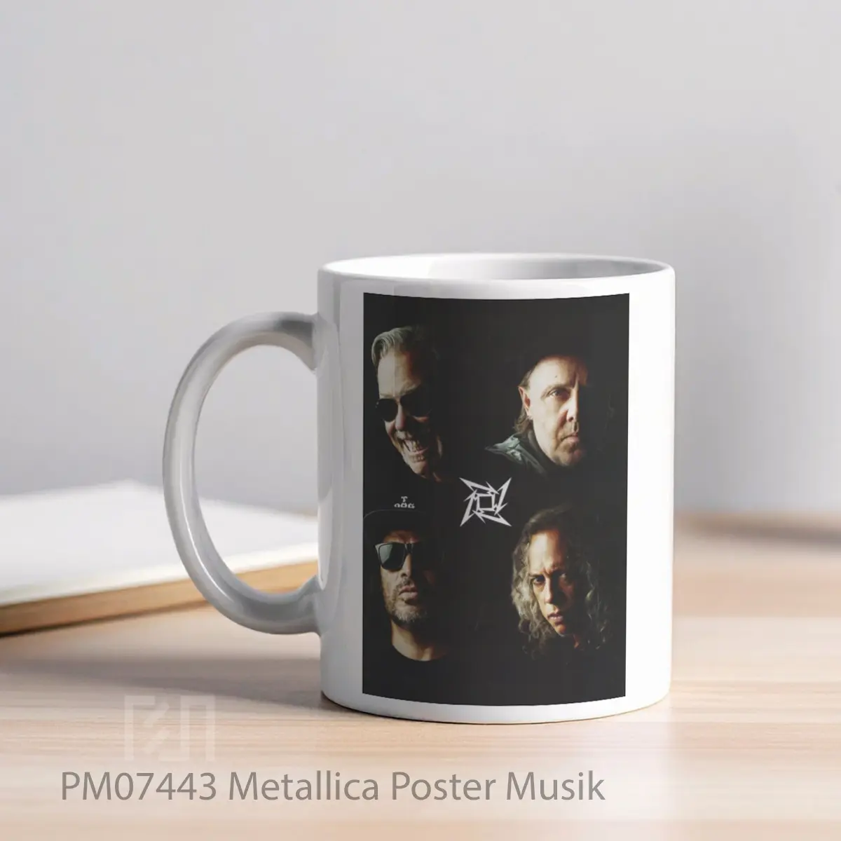 Mug Metallica Poster MPM07443 - All-side / Desain
