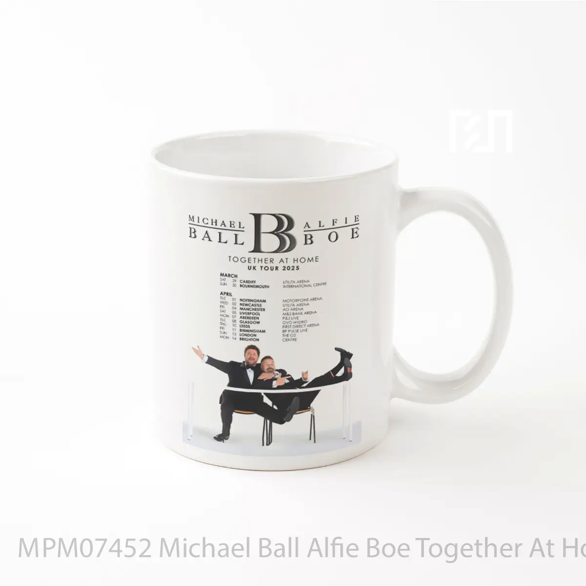 Mug Michael Ball Alfie Boe Together At Home 2025 Uk MPM07452