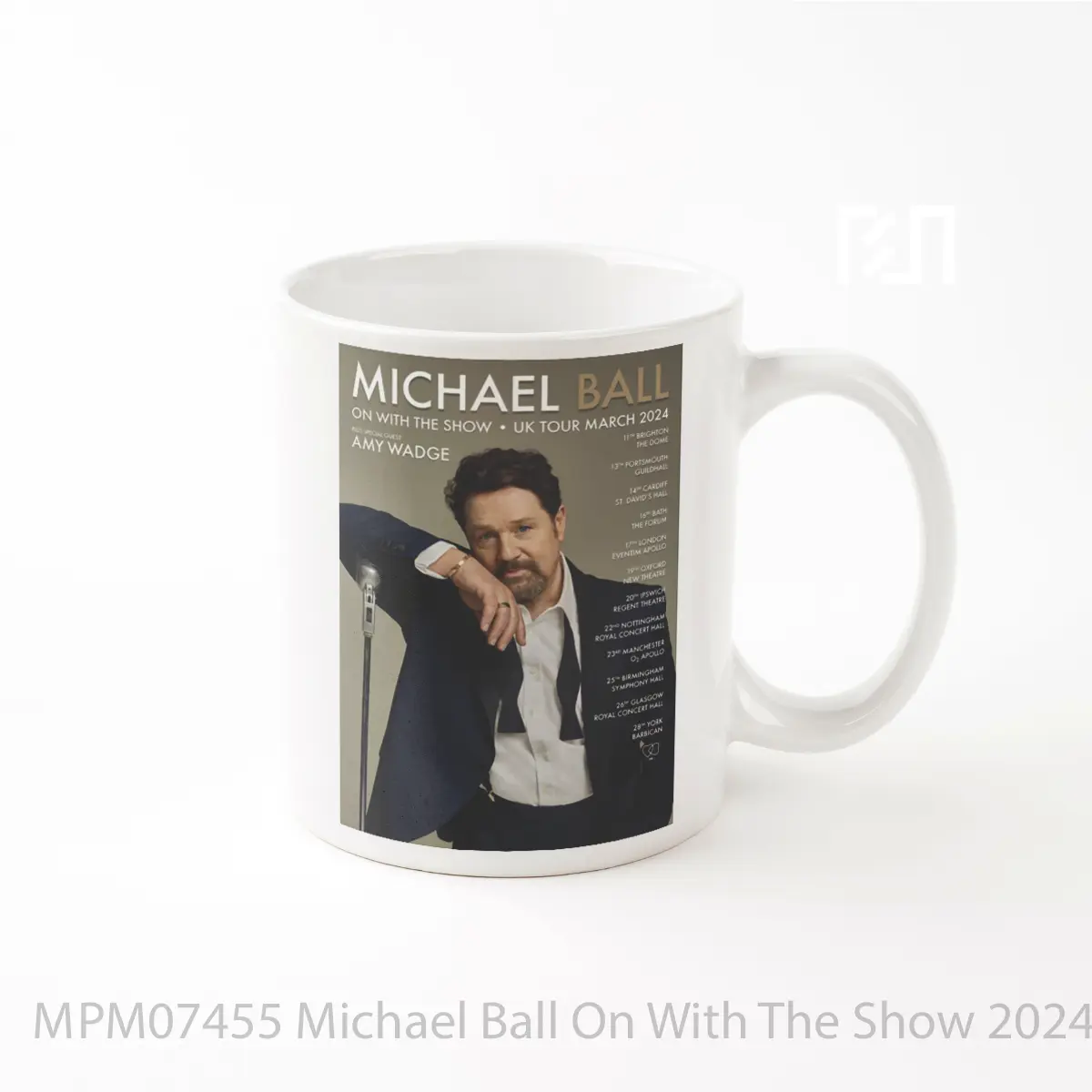 Mug Michael Ball On With The Show 2024 Uk Tour MPM07455