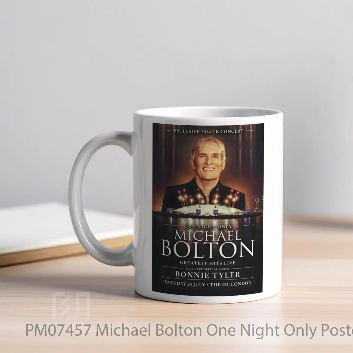Mug Michael Bolton One Night Only MPM07457 - All-side / Desain