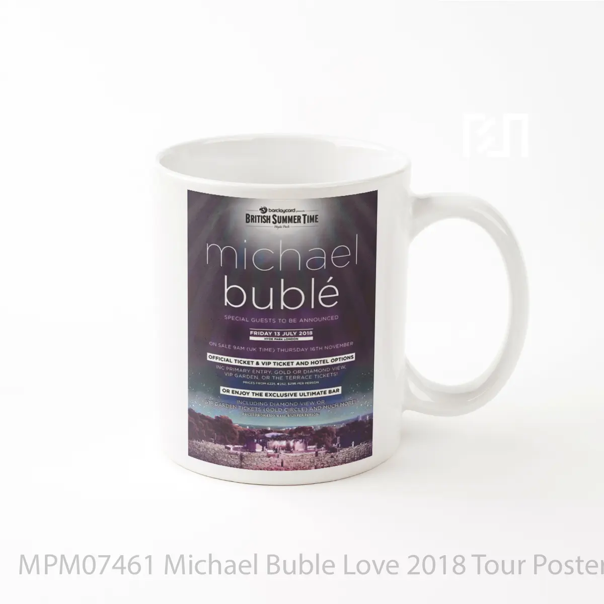 Mug Michael Buble Love 2018 Tour MPM07461
