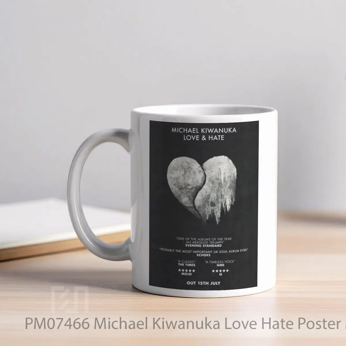 Mug Michael Kiwanuka Love Hate MPM07466 - All-side / Desain