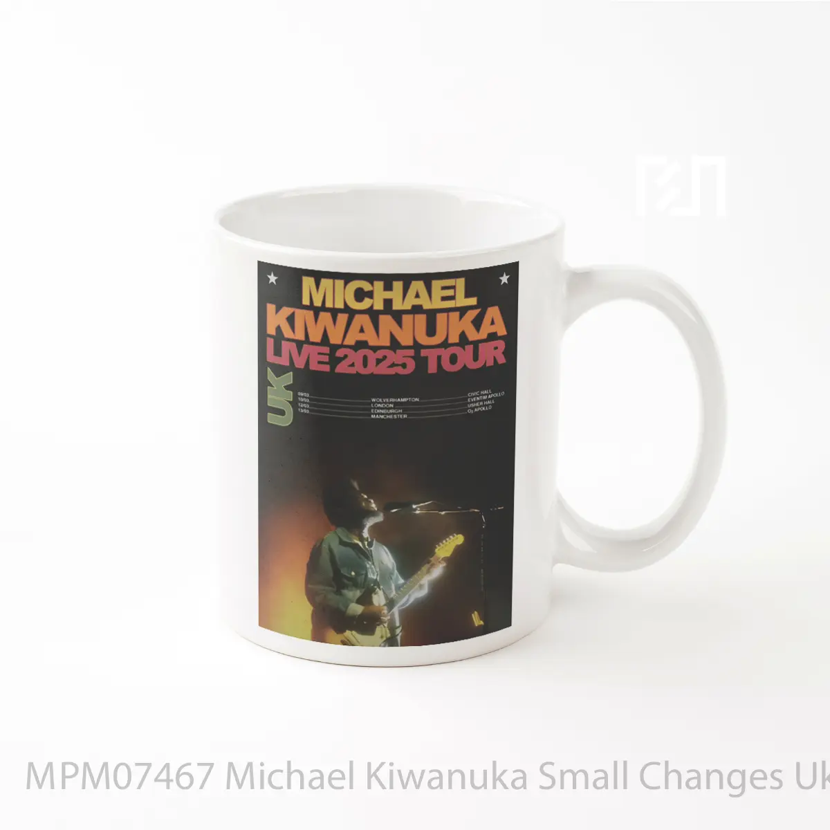 Mug Michael Kiwanuka Small Changes Uk Tour 2025 MPM07467