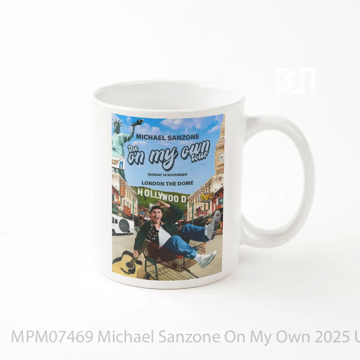 Mug Michael Sanzone On My Own 2025 Uk Tour London MPM07469