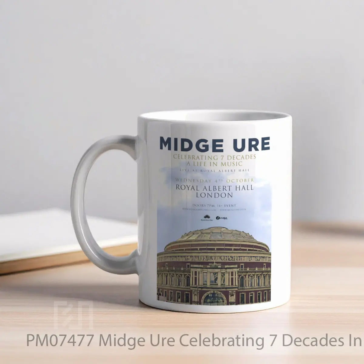 Mug Midge Ure Celebrating 7 Decades In Music 2023 Tour MPM07477 - All-side / Desain