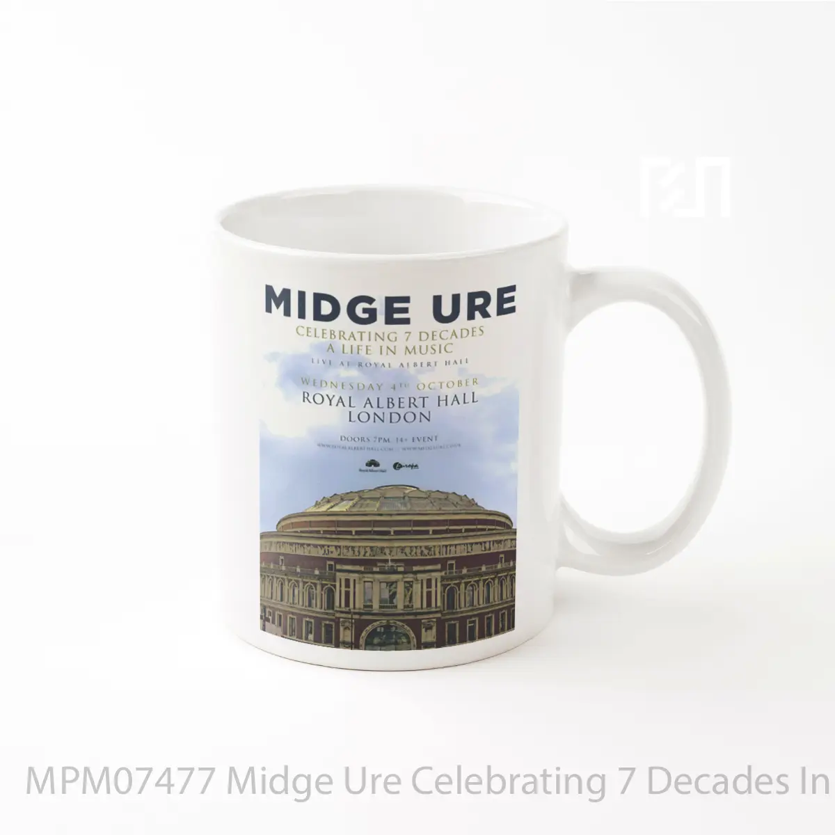 Mug Midge Ure Celebrating 7 Decades In Music 2023 Tour MPM07477