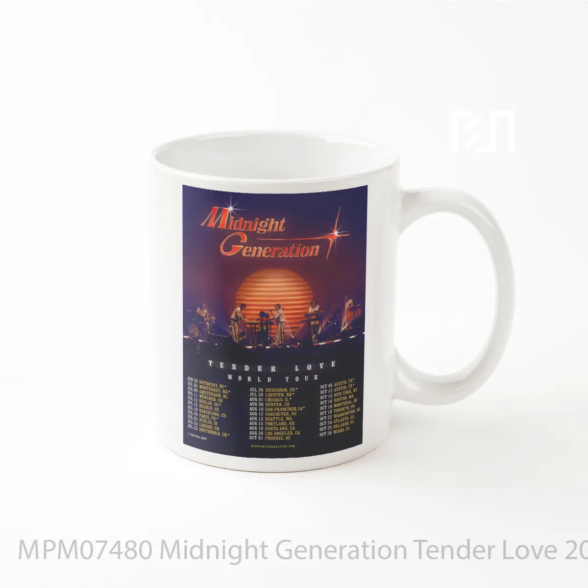 Mug Midnight Generation Tender Love 2025 World Tour Po MPM07480