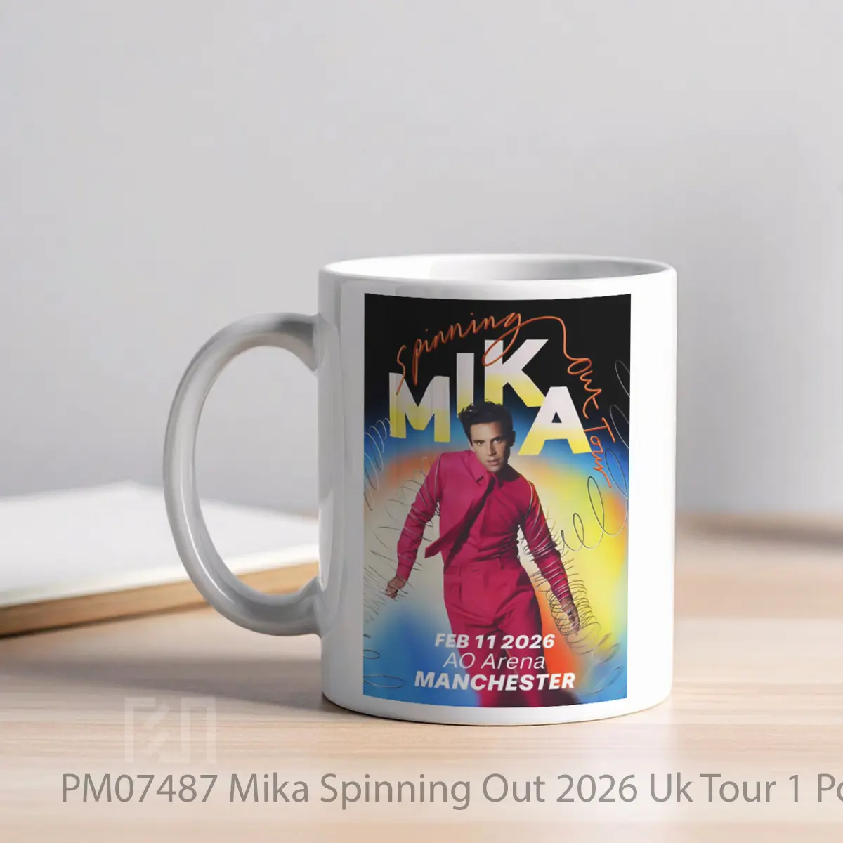 Mug Mika Spinning Out 2026 Uk Tour 1 MPM07487 - All-side / Desain