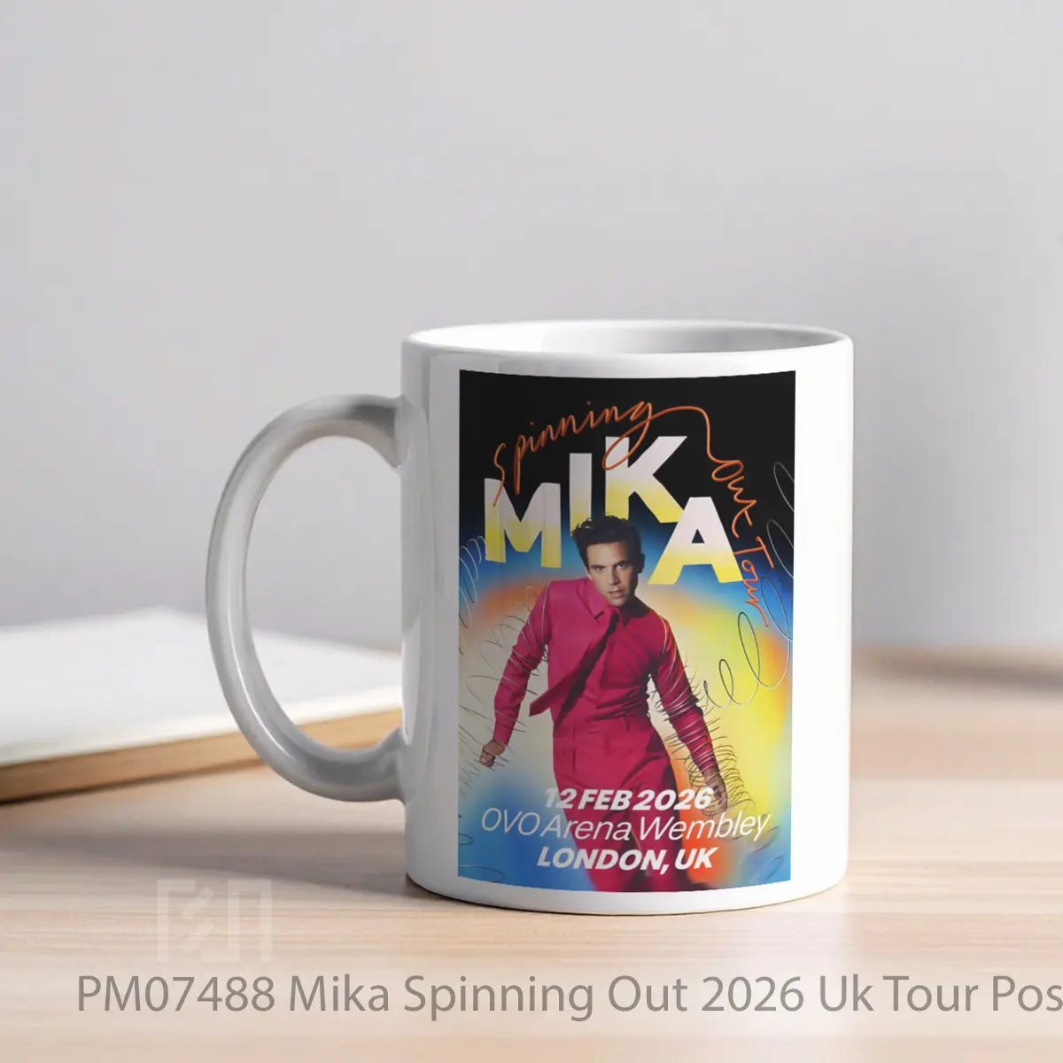 Mug Mika Spinning Out 2026 Uk Tour MPM07488 - All-side / Desain