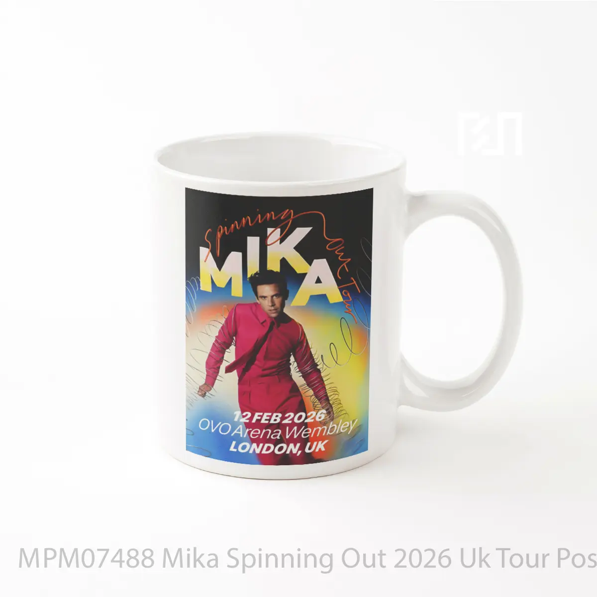 Mug Mika Spinning Out 2026 Uk Tour MPM07488