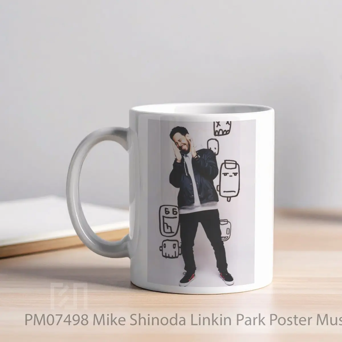 Mug Mike Shinoda Linkin Park MPM07498 - All-side / Desain