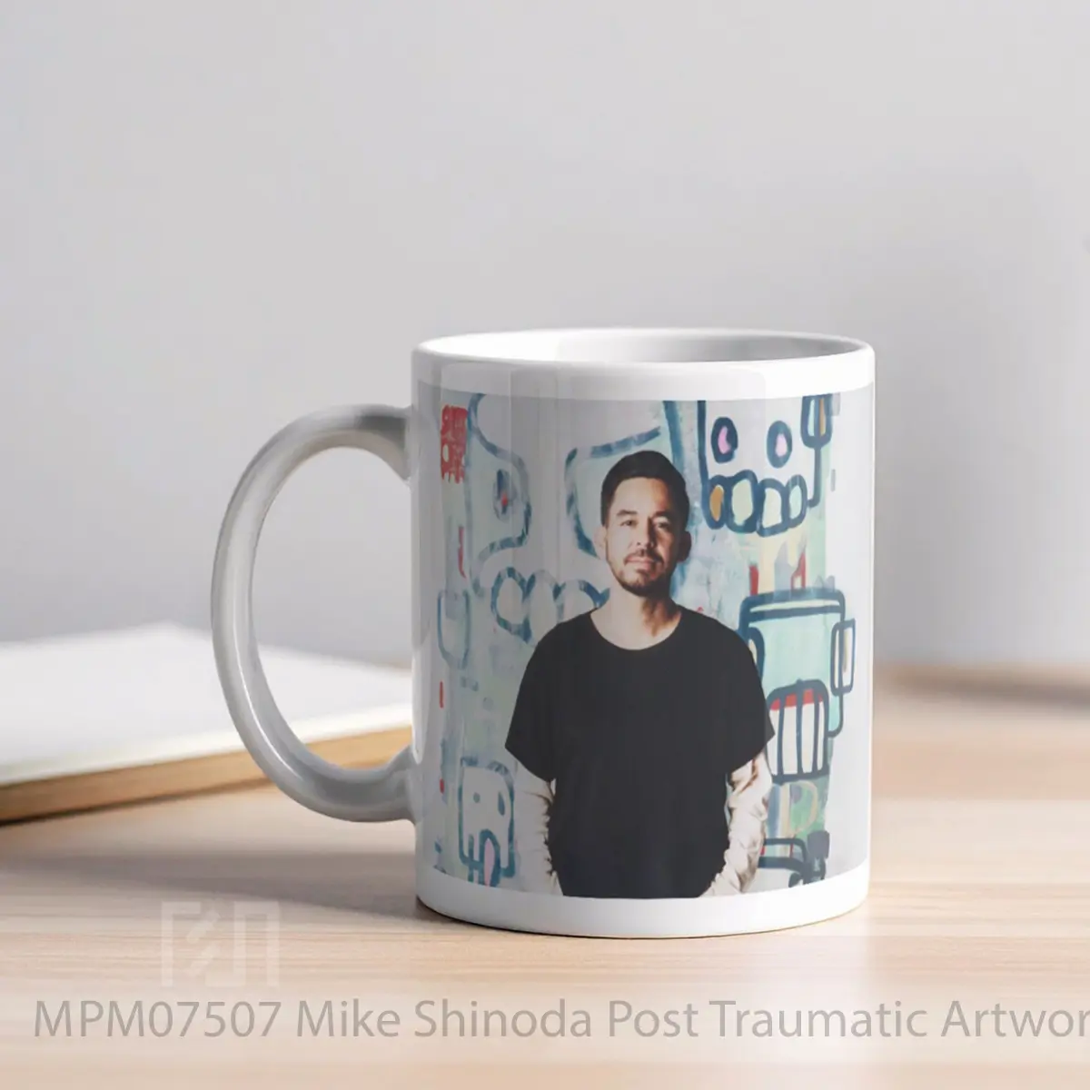 Mug Mike Shinoda Post Traumatic Artwork 3 MPM07507 - All-side / Desain