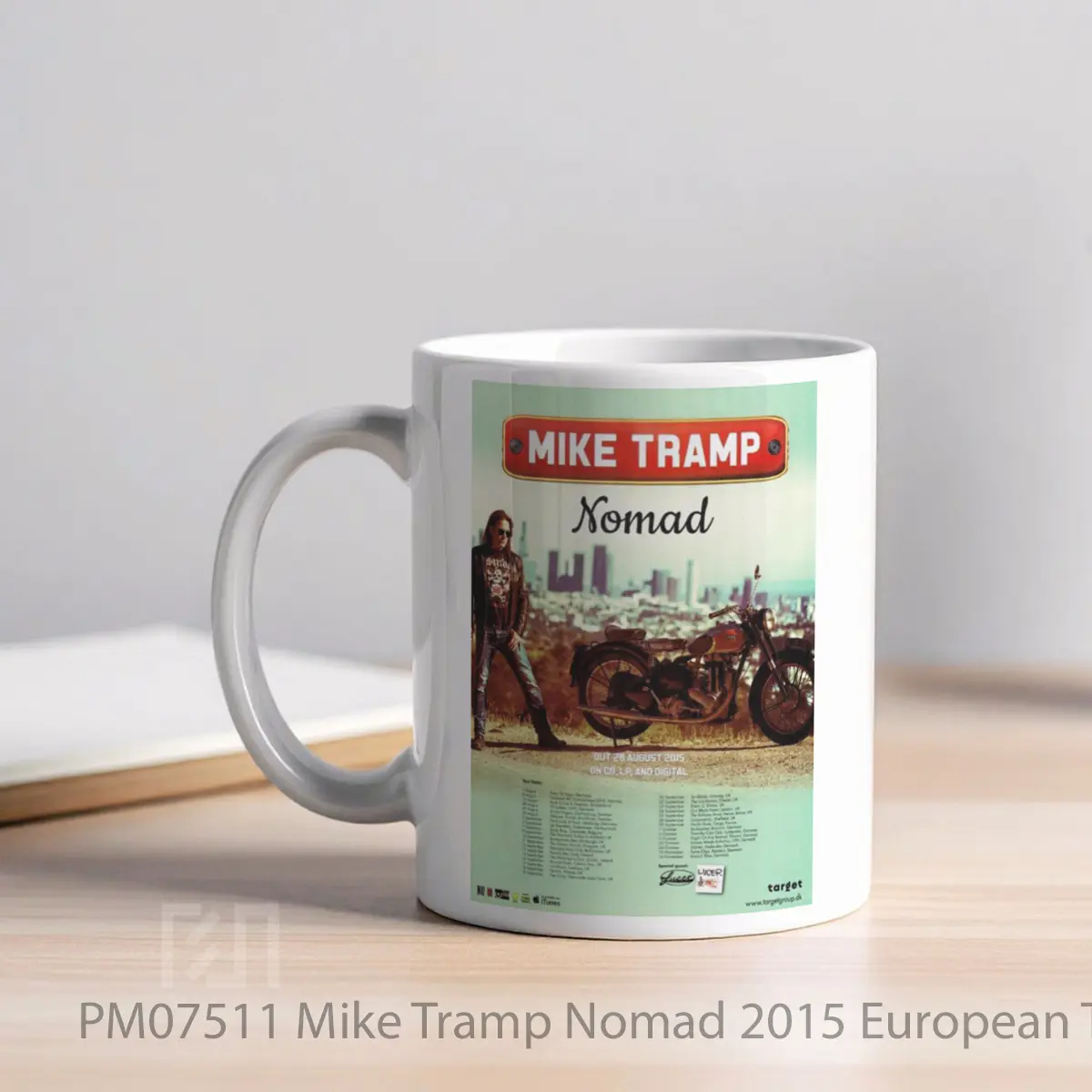 Mug Mike Tramp Nomad 2015 European Tour MPM07511 - All-side / Desain