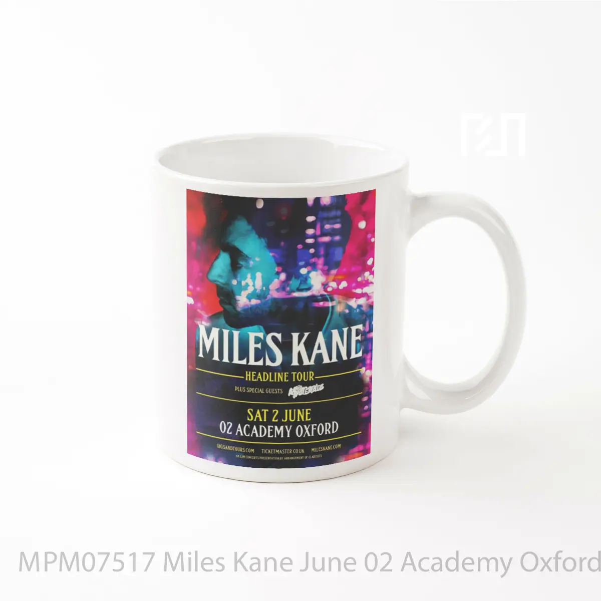 Mug Miles Kane June 02 Academy Oxford Tour Print MPM07517