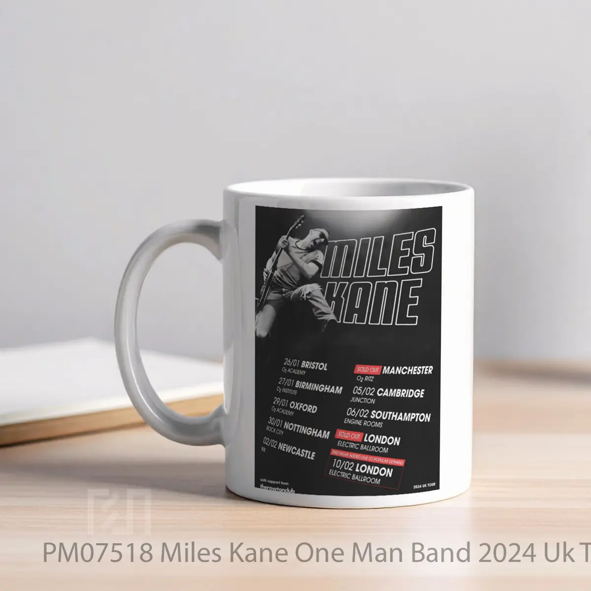 Mug Miles Kane One Man Band 2024 Uk Tour Variant 2 MPM07518 - All-side / Desain
