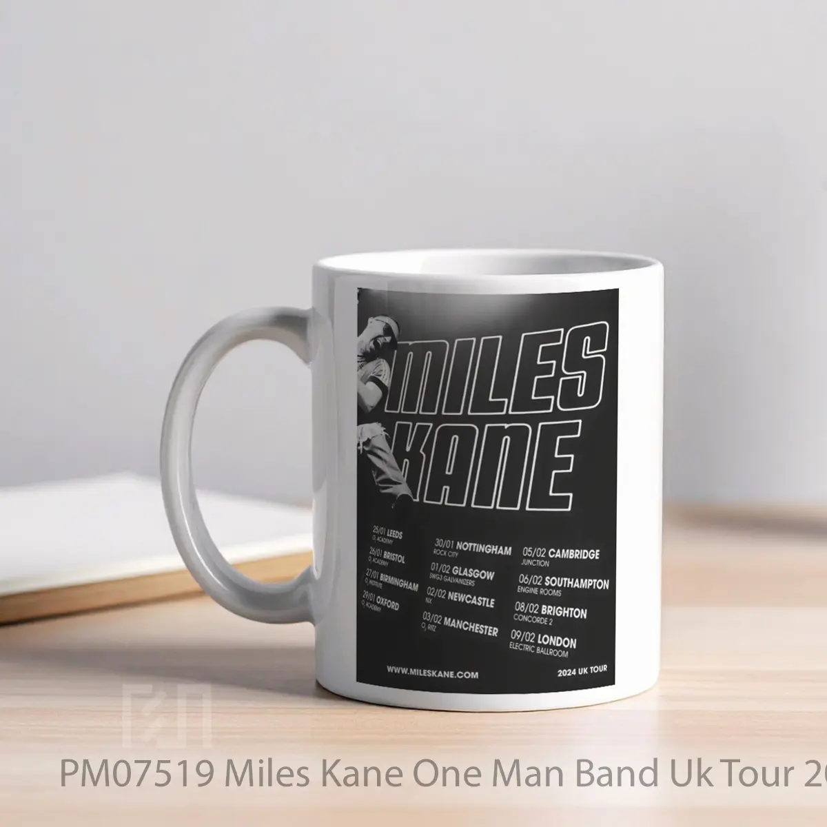 Mug Miles Kane One Man Band Uk Tour 2024 MPM07519 - All-side / Desain