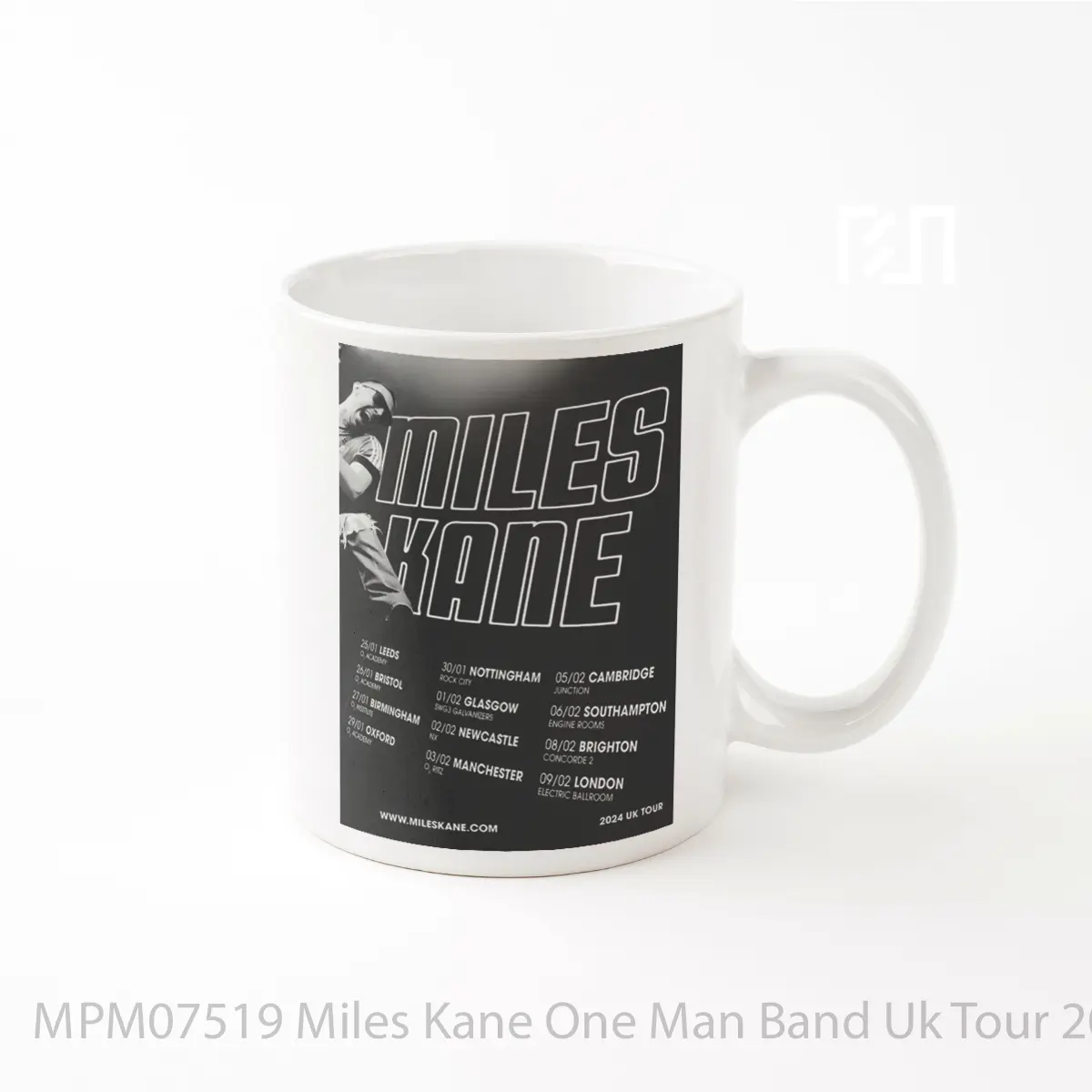 Mug Miles Kane One Man Band Uk Tour 2024 MPM07519