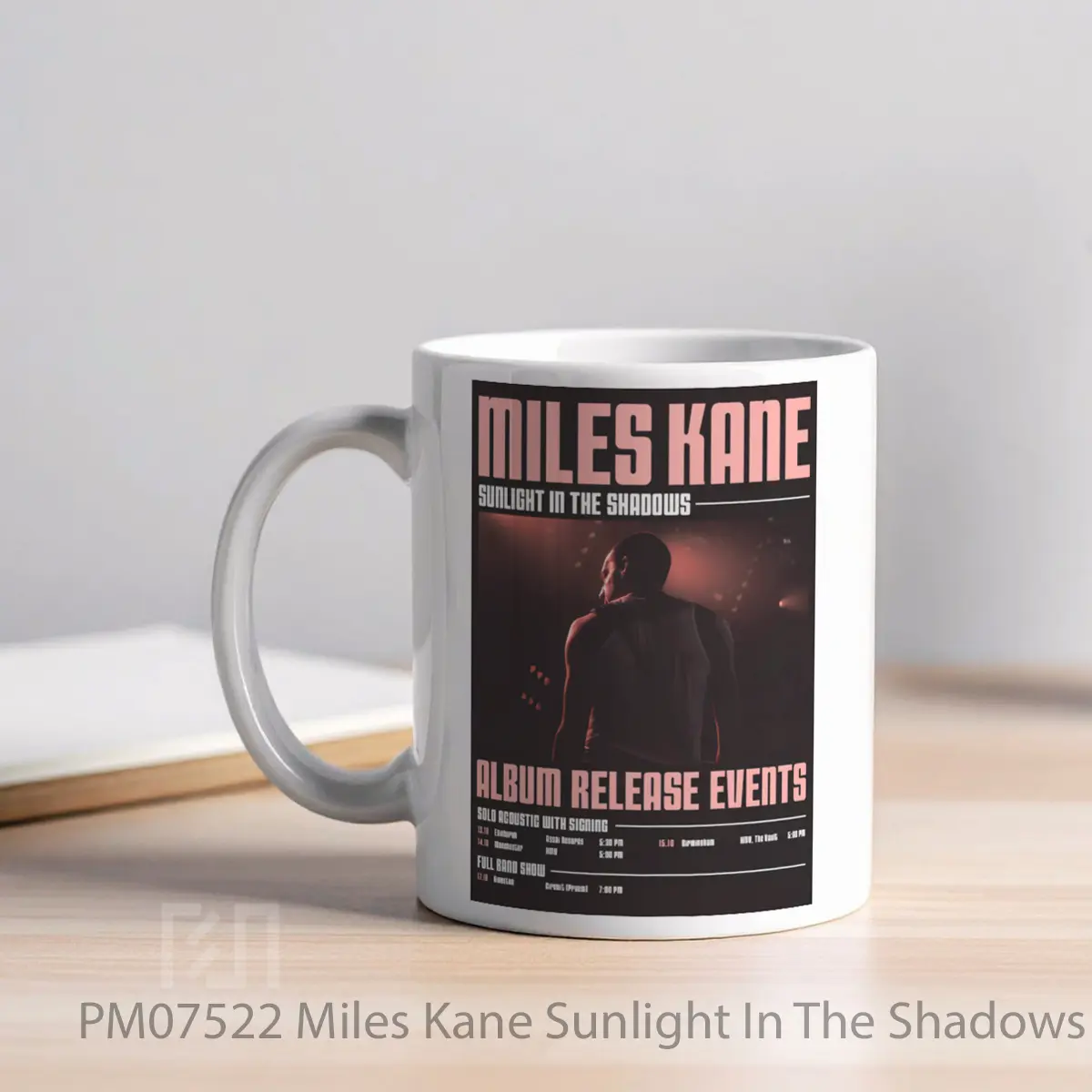 Mug Miles Kane Sunlight In The Shadows 2025 Uk Album Tour MPM07522 - All-side / Desain