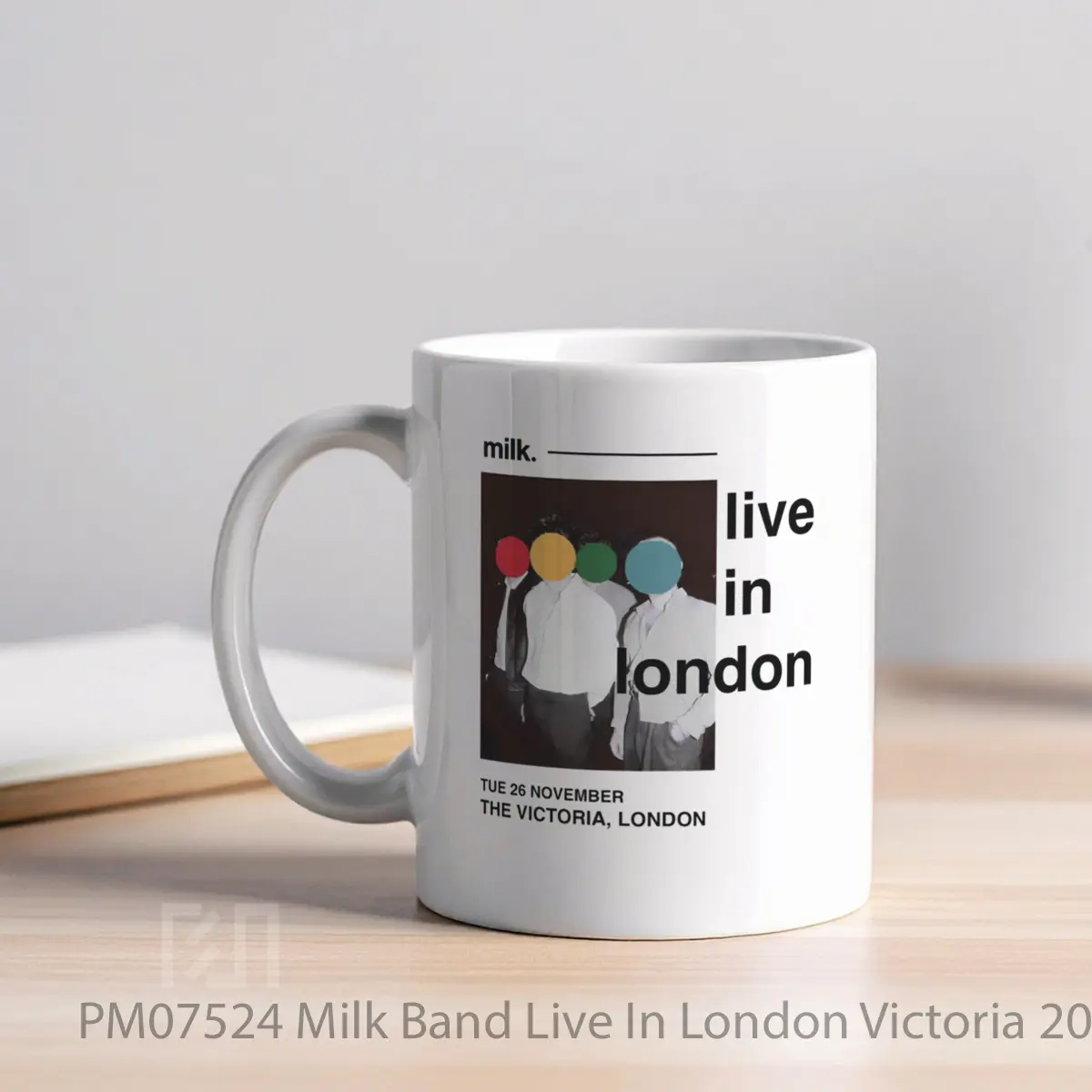 Mug Milk Band Live In London Victoria 2024 Tour Pos MPM07524 - All-side / Desain
