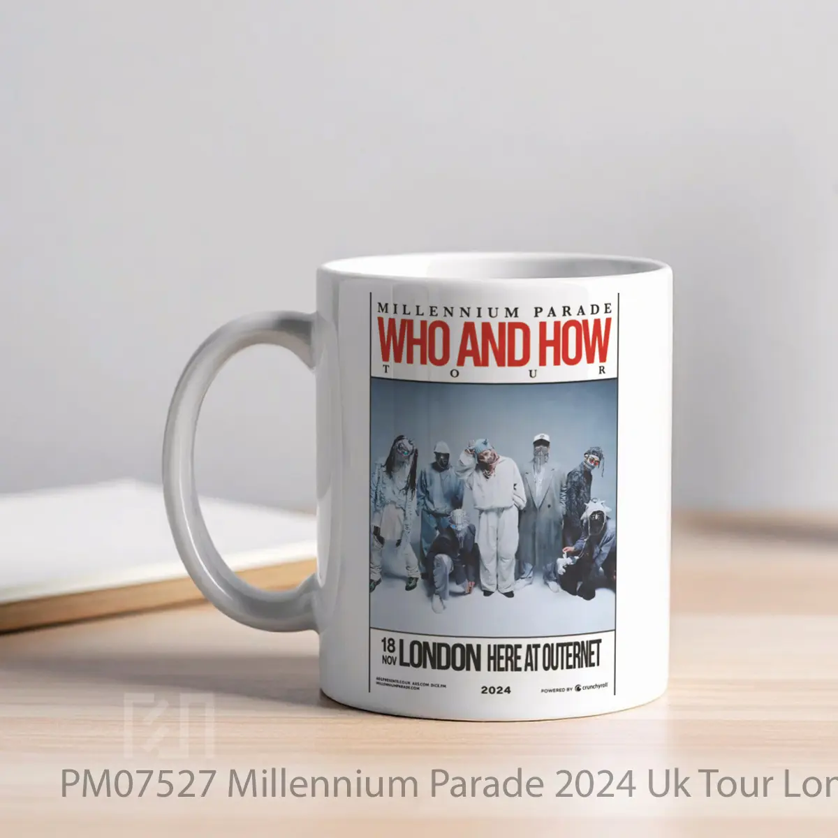 Mug Millennium Parade 2024 Uk Tour London MPM07527 - All-side / Desain