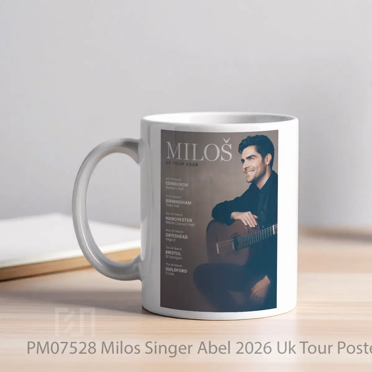 Mug Milos Singer Abel 2026 Uk Tour MPM07528 - All-side / Desain