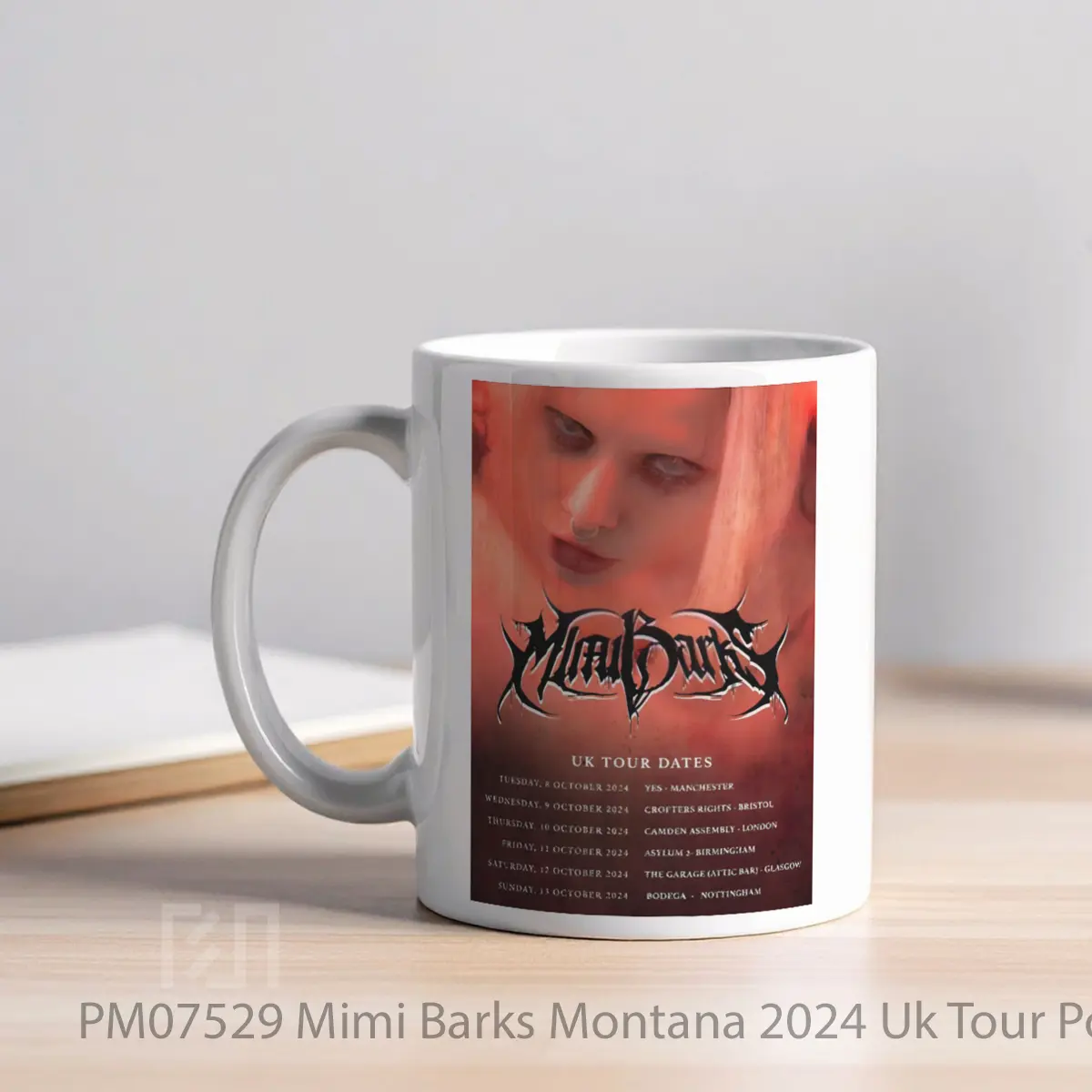 Mug Mimi Barks Montana 2024 Uk Tour MPM07529 - All-side / Desain